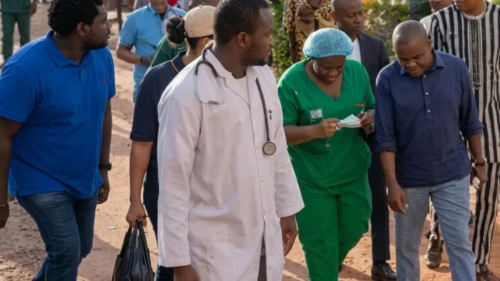 Romuald Wadagni effectue une visite surprise aux urgences du CHD du Borgou