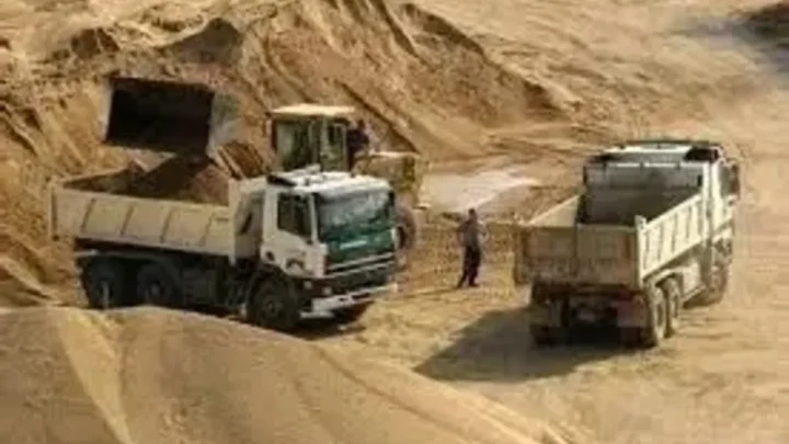 la fermeture des carrières de sable