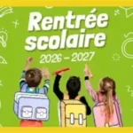 rentrée scolaire 2026-2027