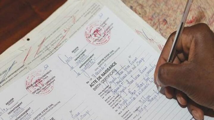 Bénin : plus de 32 000 enfants dotés d’un acte de naissance